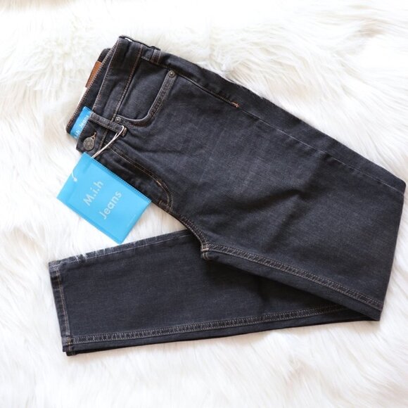 NEW Anthropologie M.i.H Dark Wash Skinny Jeans Size 25 - Picture 9 of 13